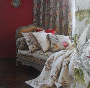 ZOFFANY FLOWERING TREE FABRIC